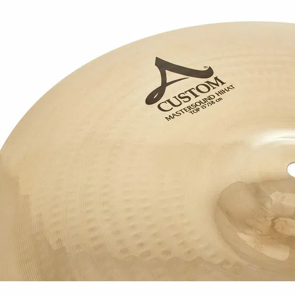 картинка Хай-хэт тарелка 15", A-Custom Mastersound, Zildjian, Brilliant от магазина Одежда+