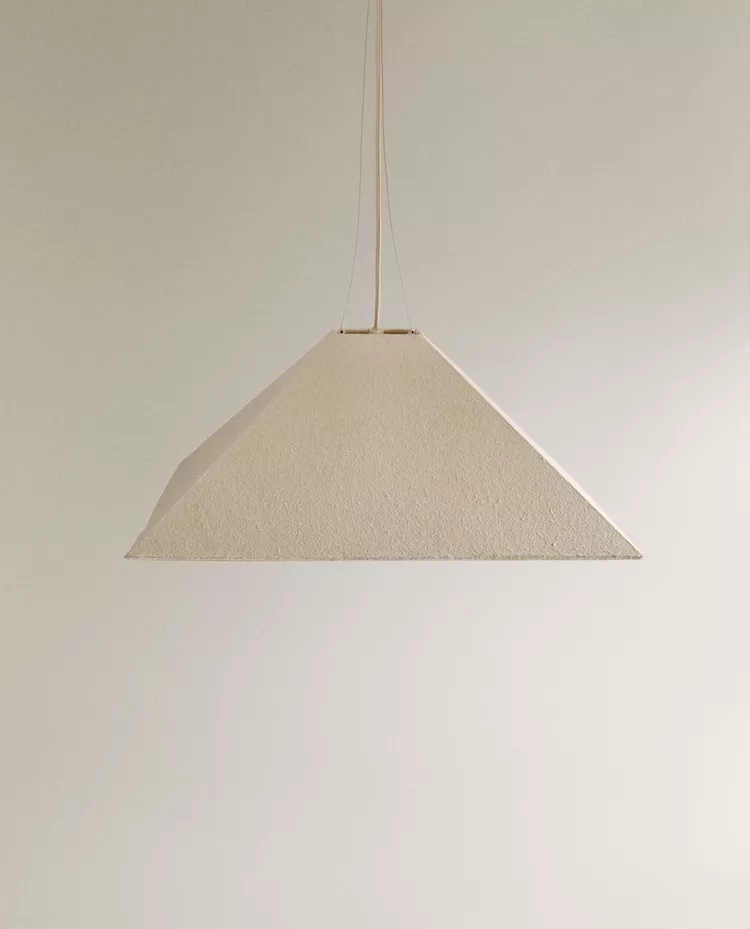 картинка Подвесной светильник Zara Home Geometric Paper Ceiling, белый от магазина Одежда+