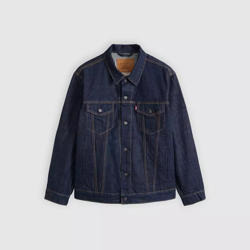картинка Джинсовая куртка Levi's Trucker, темно-синий от магазина Одежда+