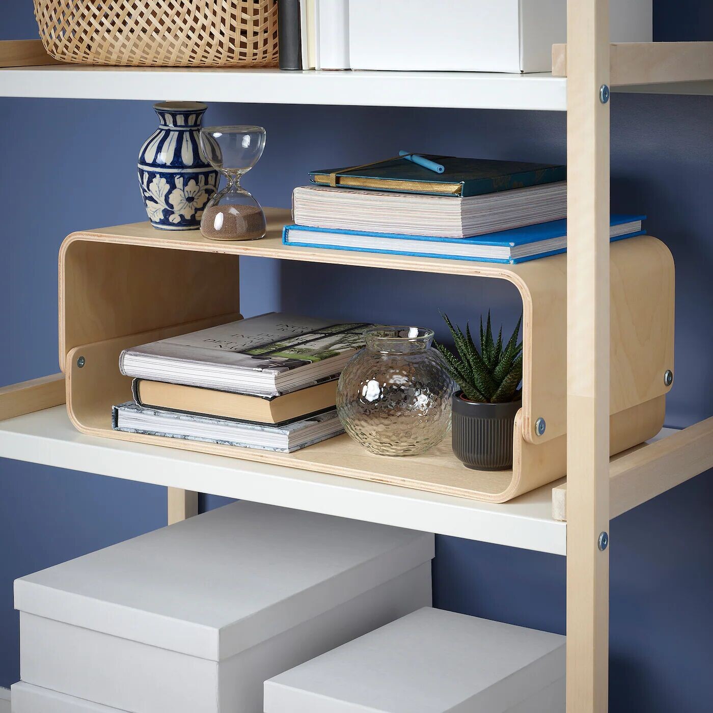 картинка Подставка для ноутбука/монитора, берёза, 52x26 см, VATTENKAR IKEA от магазина Одежда+