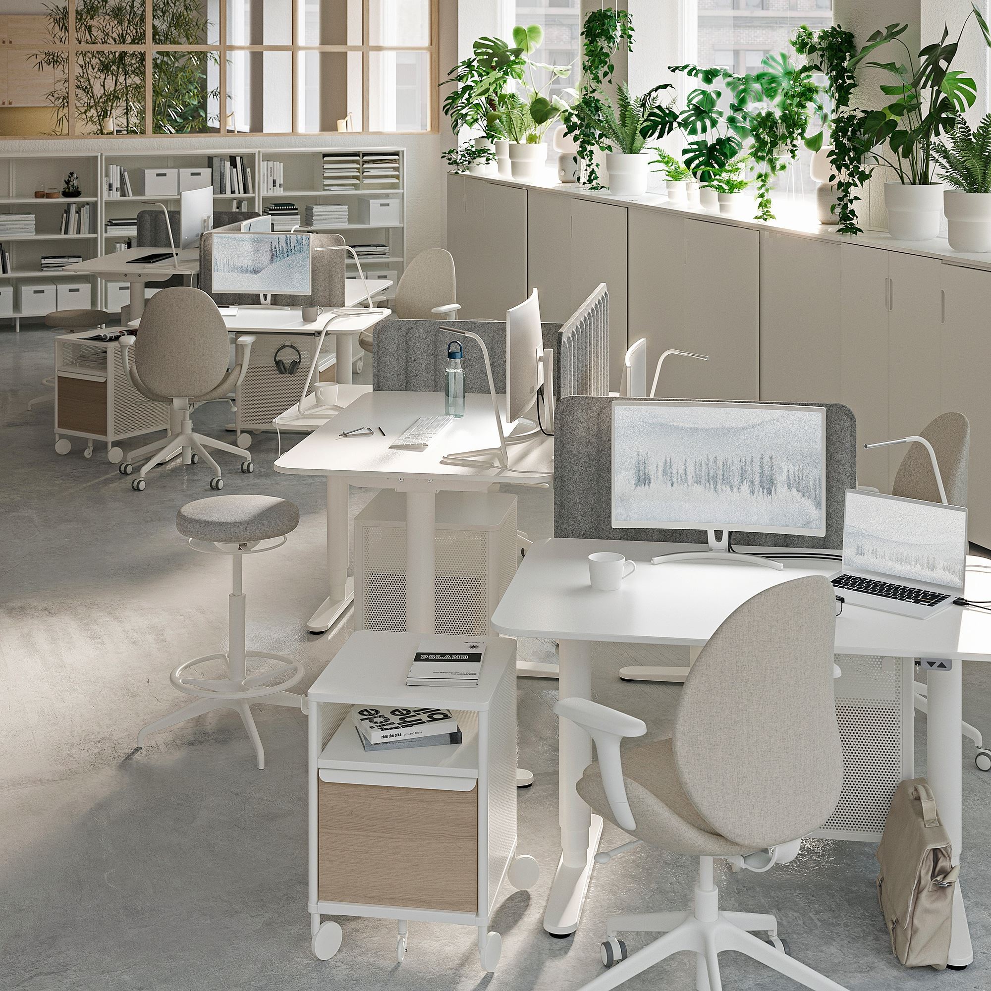 картинка Табурет LIDKULLEN IKEA, Гуннаред бежевый от магазина Одежда+