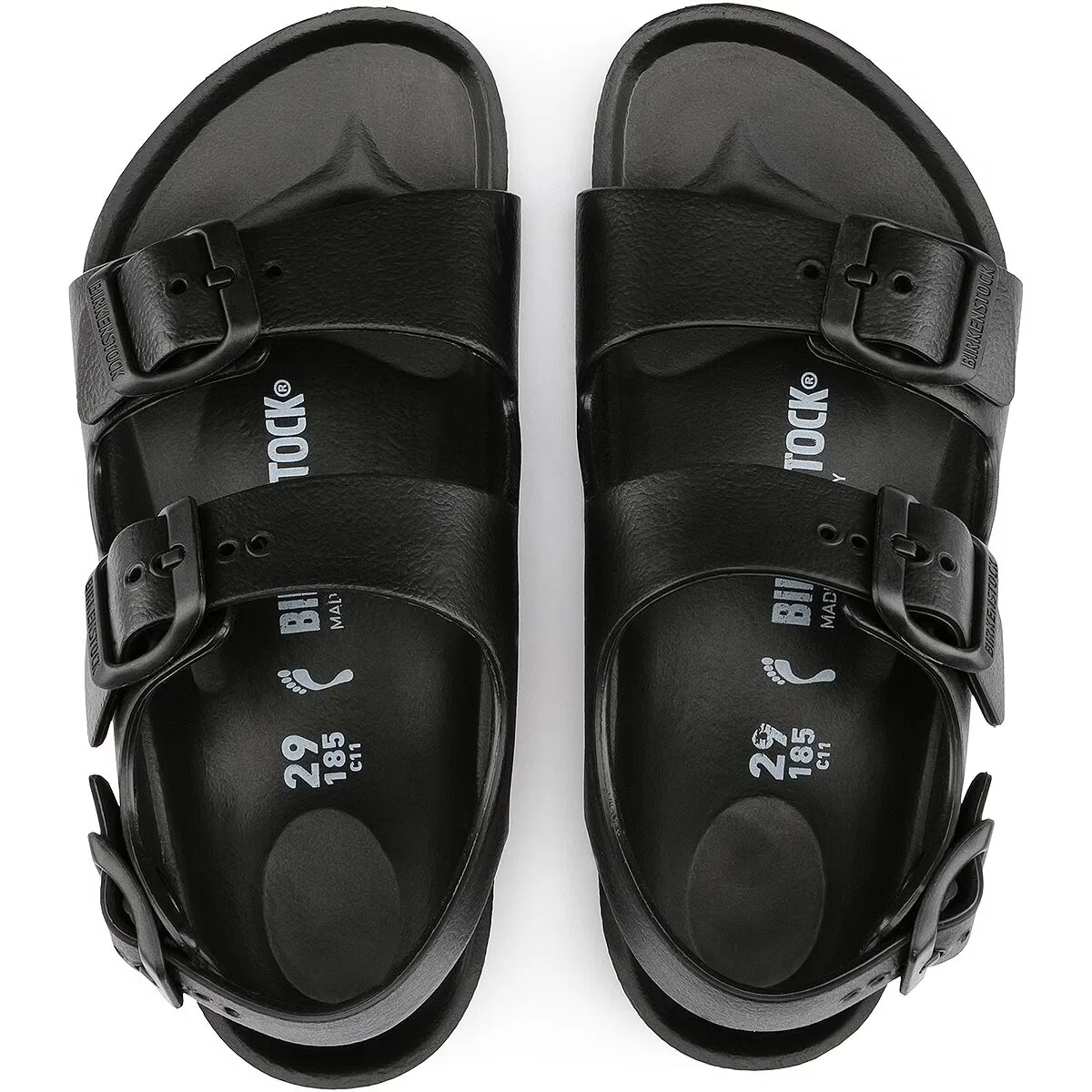 картинка Детские сандалии с тремя ремнями Milano EVA Birkenstock, Black Eva от магазина Одежда+