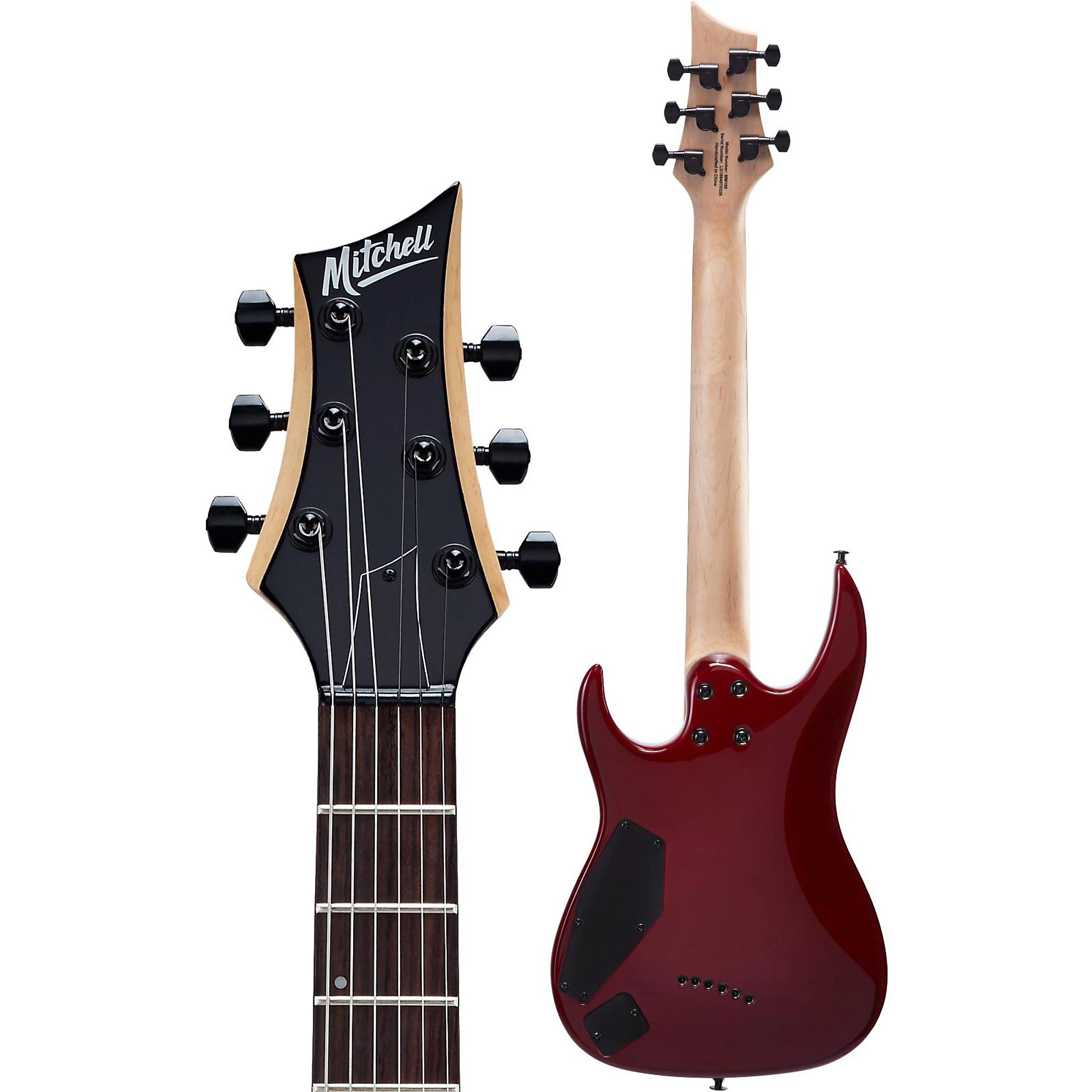 картинка Электрогитара Mitchell MM100 Mini Double-Cutaway, кроваво-красная от магазина Одежда+