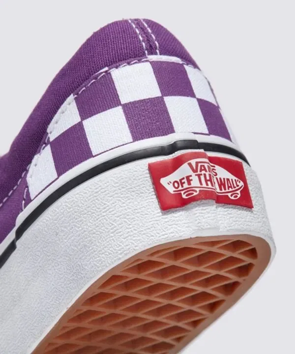 картинка Слипоны классические, Checkerboard Magic Vans, фиолетовый от магазина Одежда+