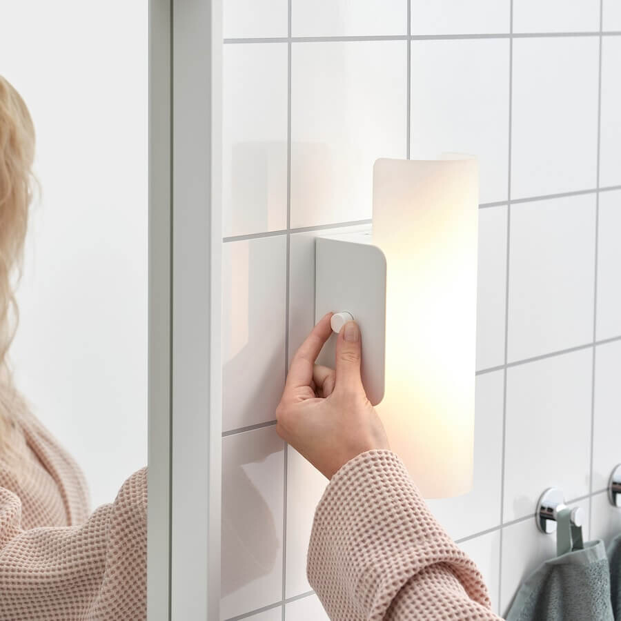 картинка Светодиодный бра Ikea Havsdun, матовое стекло/белый от магазина Одежда+