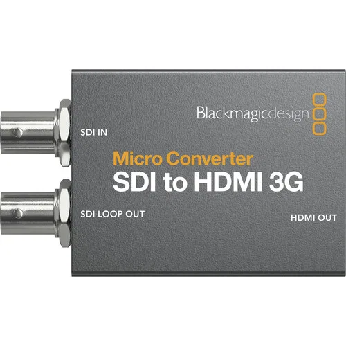 картинка Микроконвертер Blackmagic Design SDI в HDMI 3G (с блоком питания) от магазина Одежда+