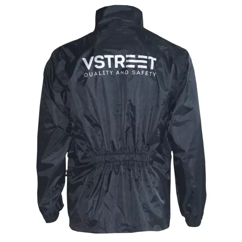 картинка Мотоциклетный дождевик V-Street, Черный от магазина Одежда+