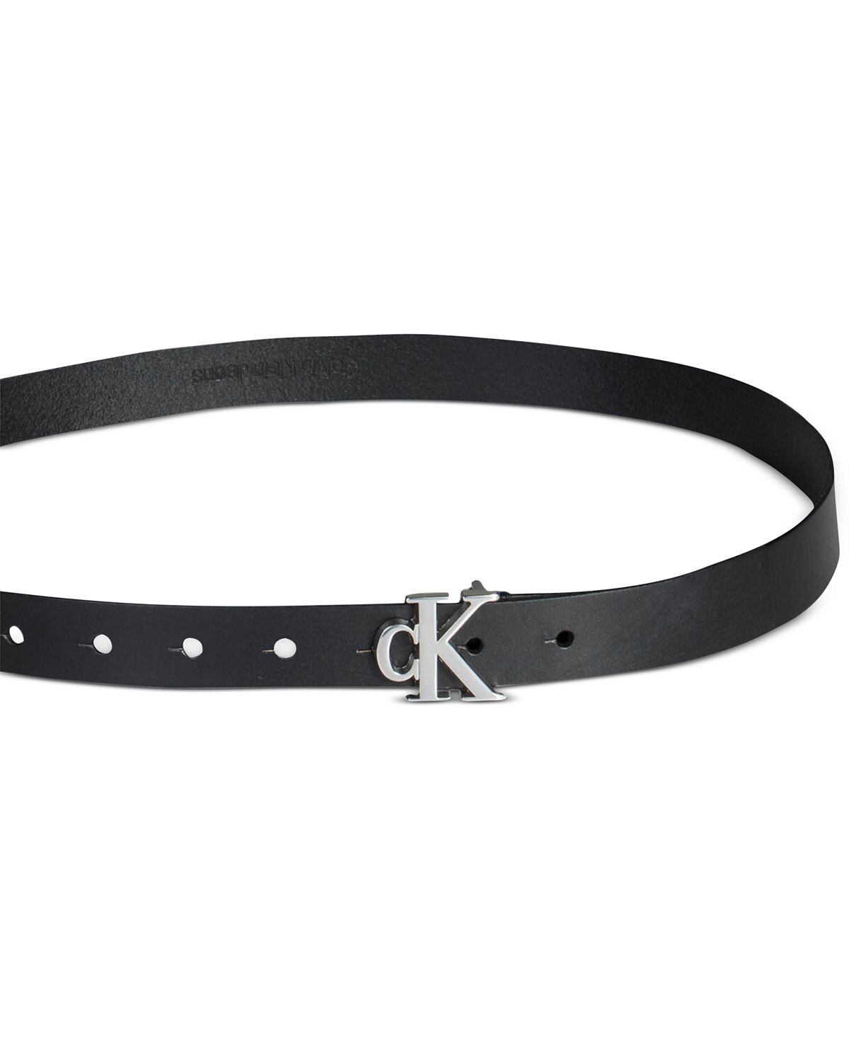 картинка Женский узкий ремень Calvin Klein с монограммой от магазина Одежда+