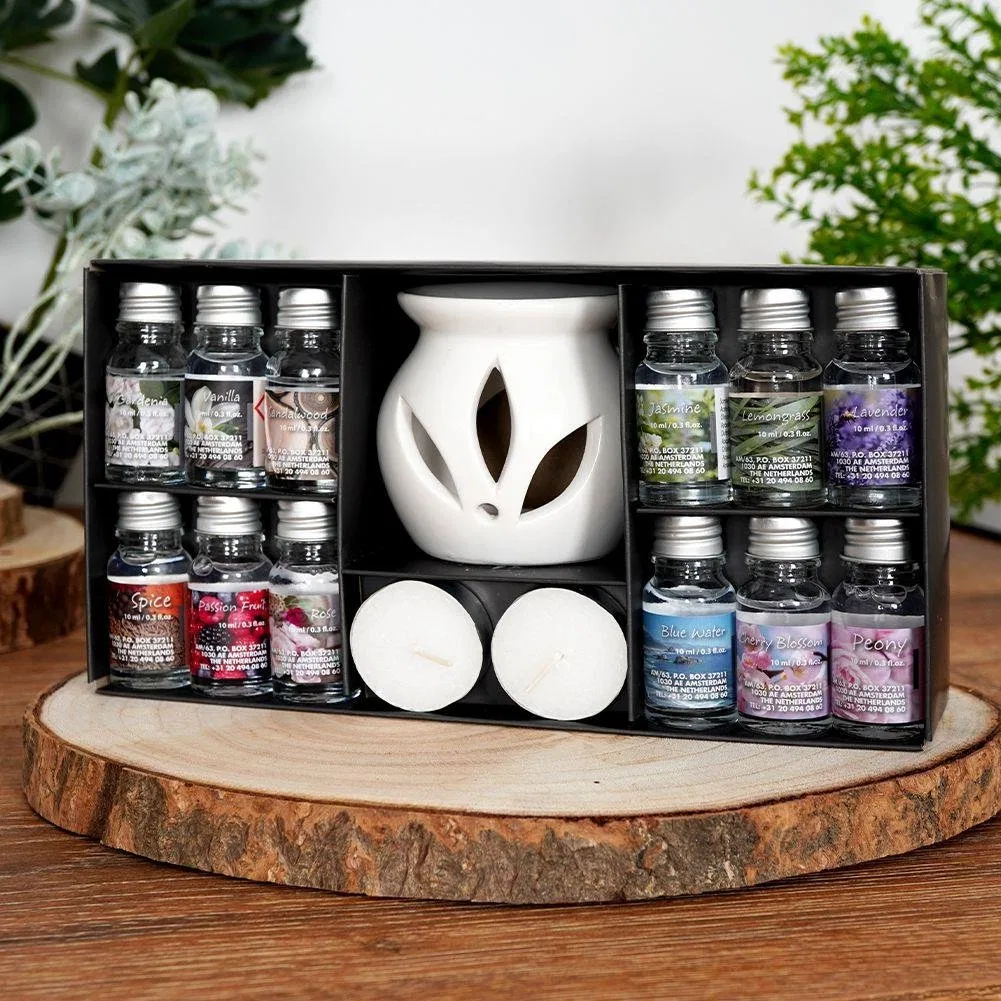 картинка Аромалампа 15 предметов EH Excellent Houseware, Белый от магазина Одежда+