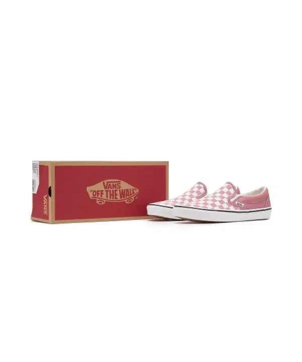 картинка Слипоны классические Checkerboard Foxglove, Vans от магазина Одежда+