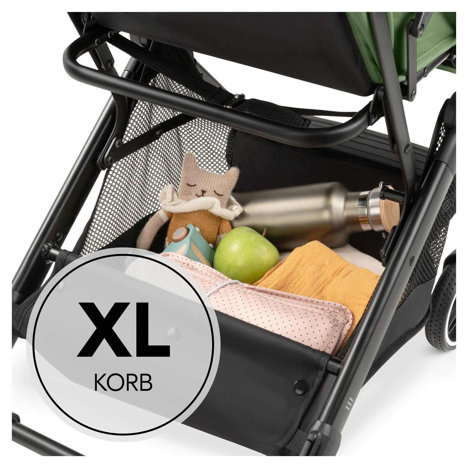 картинка Buggy travel n care plus green Hauck, зеленый от магазина Одежда+