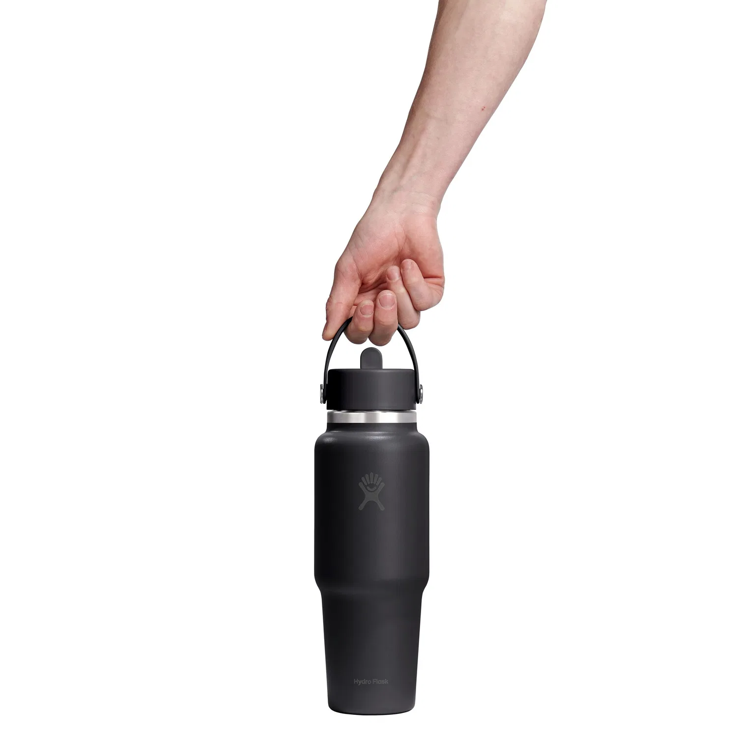 картинка Термобутылка 946 мл с трубочкой Hydro Flask, Black от магазина Одежда+