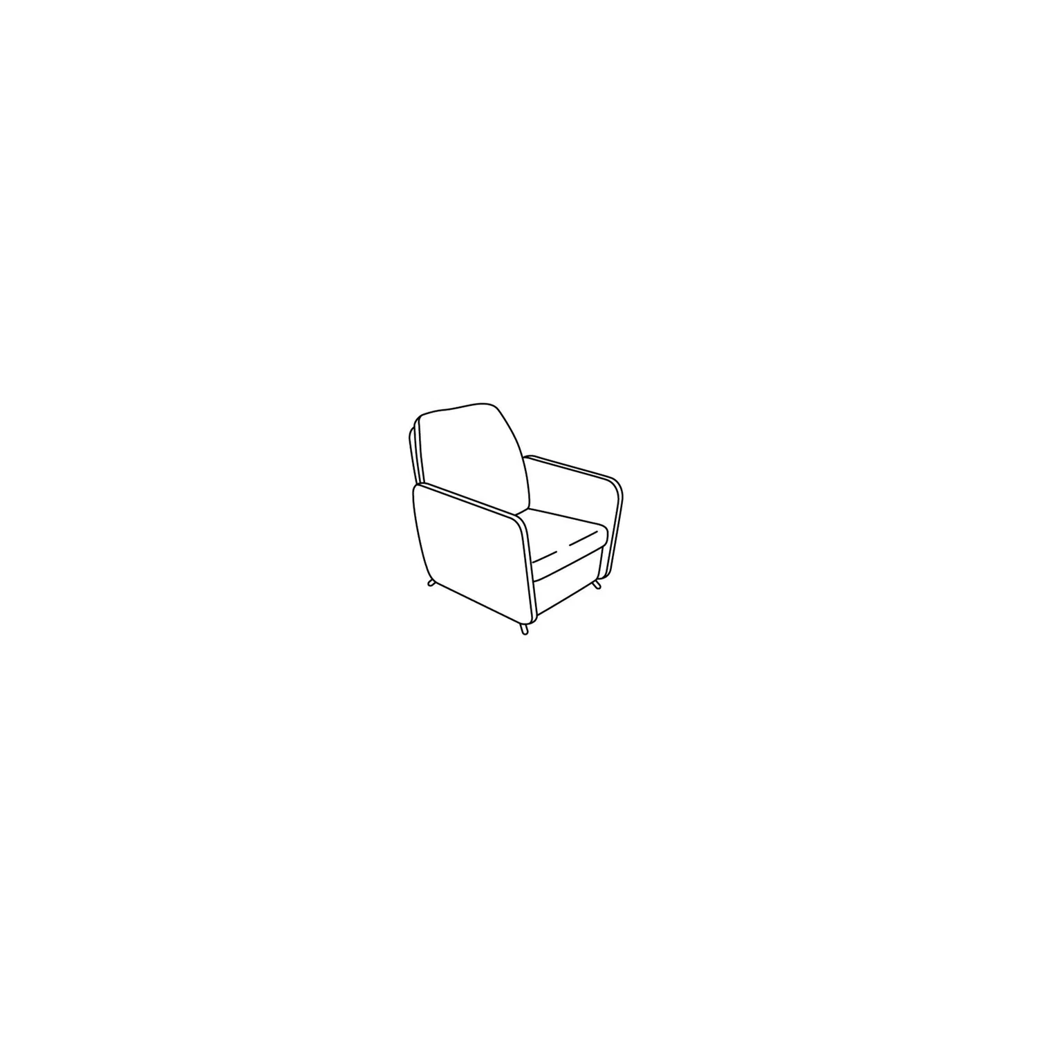 картинка IKEA Ekolsund Каркас кресла, бесцветный от магазина Одежда+