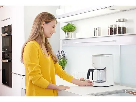 картинка Кофеварка капельная Braun KF 3120 PurEase, белый от магазина Одежда+