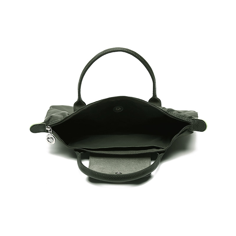 картинка Сумка-тоут Longchamp Le Pliage Green S, темный хаки от магазина Одежда+