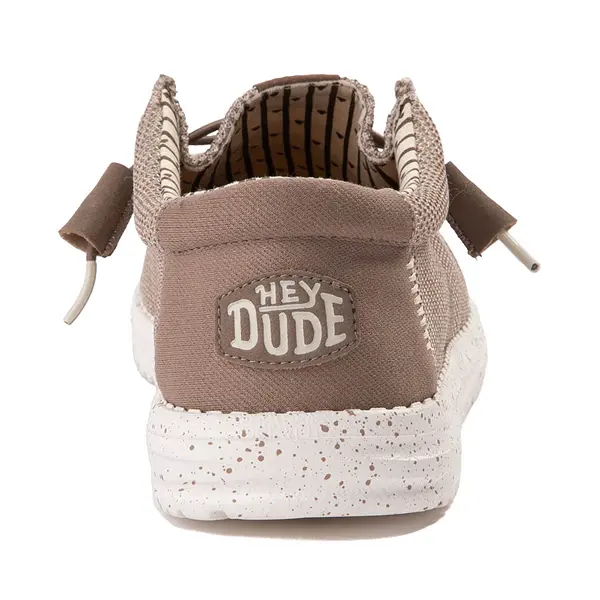 картинка Мужские слипоны HEYDUDE Wally Stretch Sox, цвет песочный от магазина Одежда+