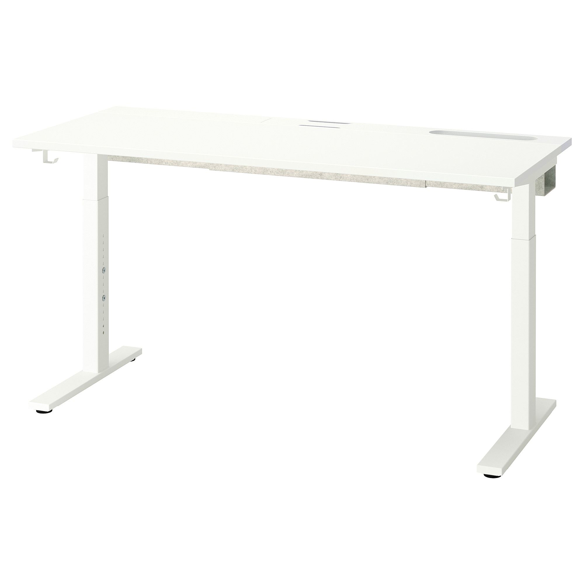 картинка Столешница IKEA MITTZON, 140x48x2 см, белый от магазина Одежда+