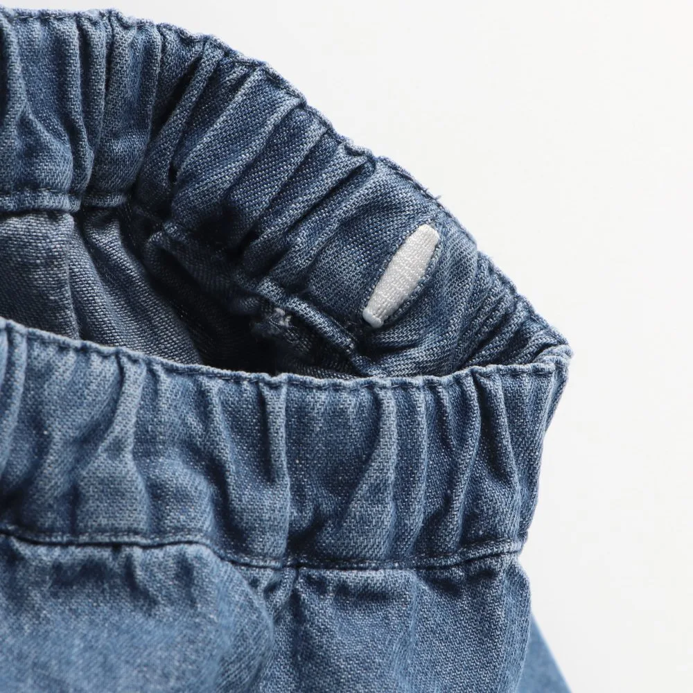 картинка Плиссированная джинсовая юбка Branshes, blue от магазина Одежда+