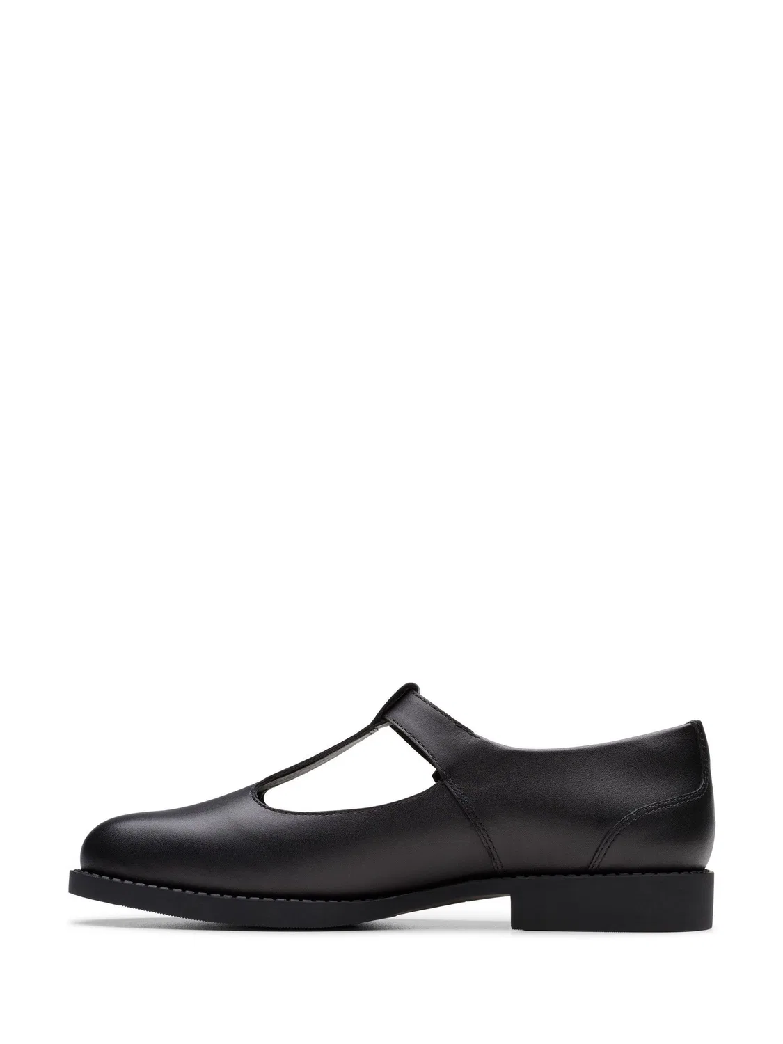 картинка Туфли Clarks Tapa Hope Youth, кожаные, черные от магазина Одежда+