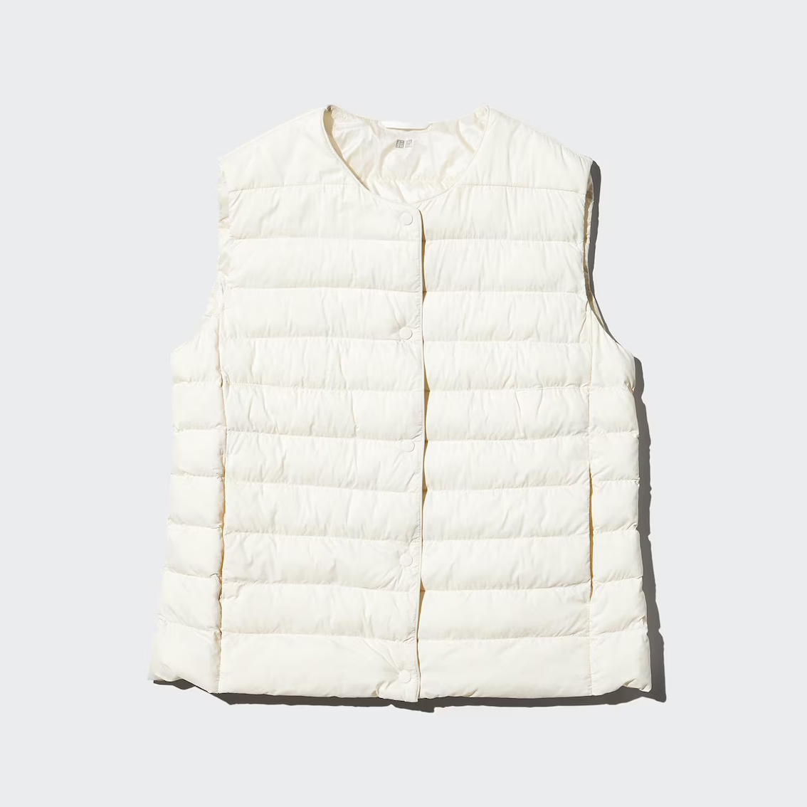 картинка Жилет Uniqlo Puffertech Compact, 00 белый от магазина Одежда+