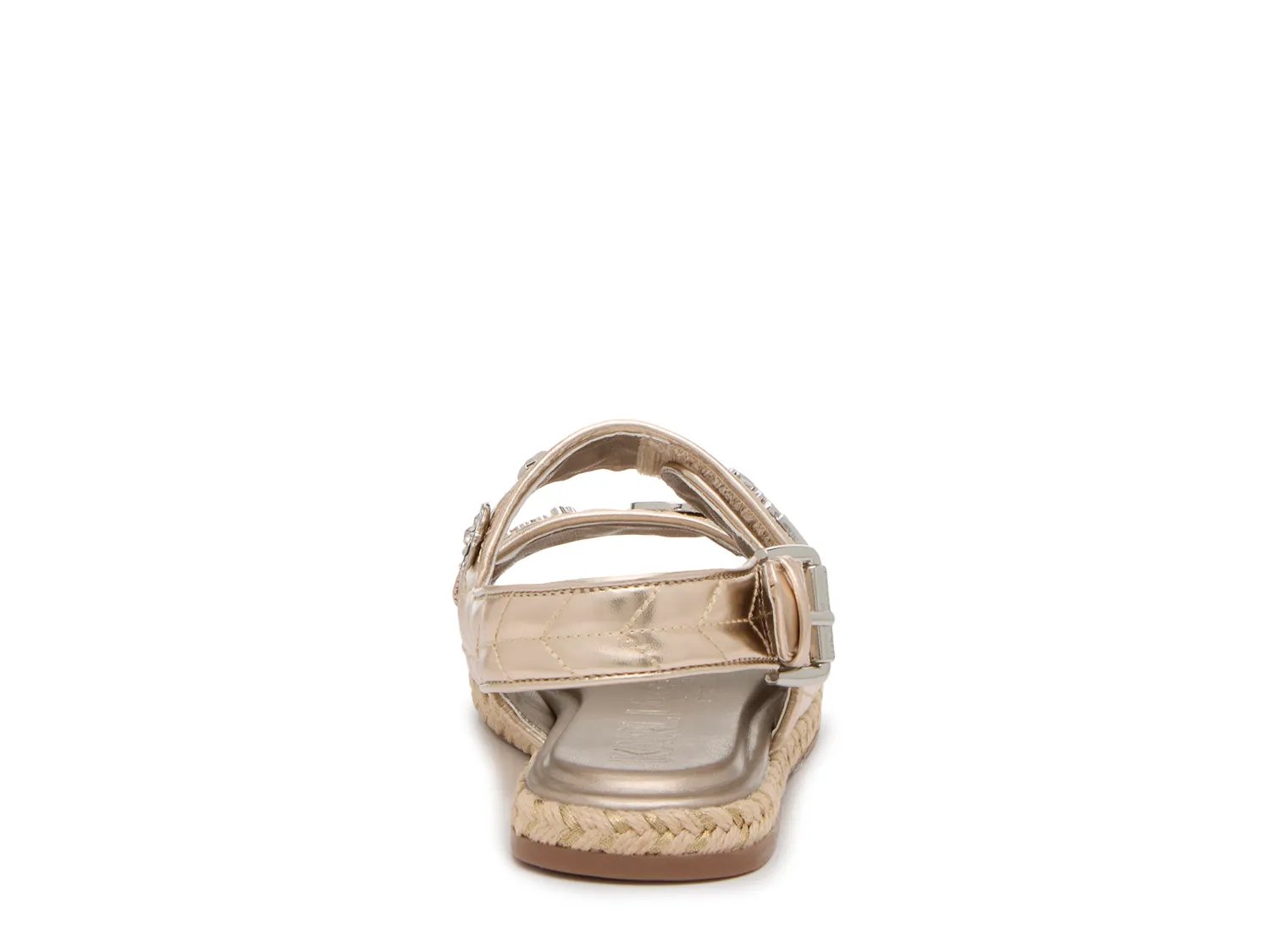 картинка Сандалии Karl Lagerfeld Paris Charlay Sandal, Pale Gold Metallic от магазина Одежда+