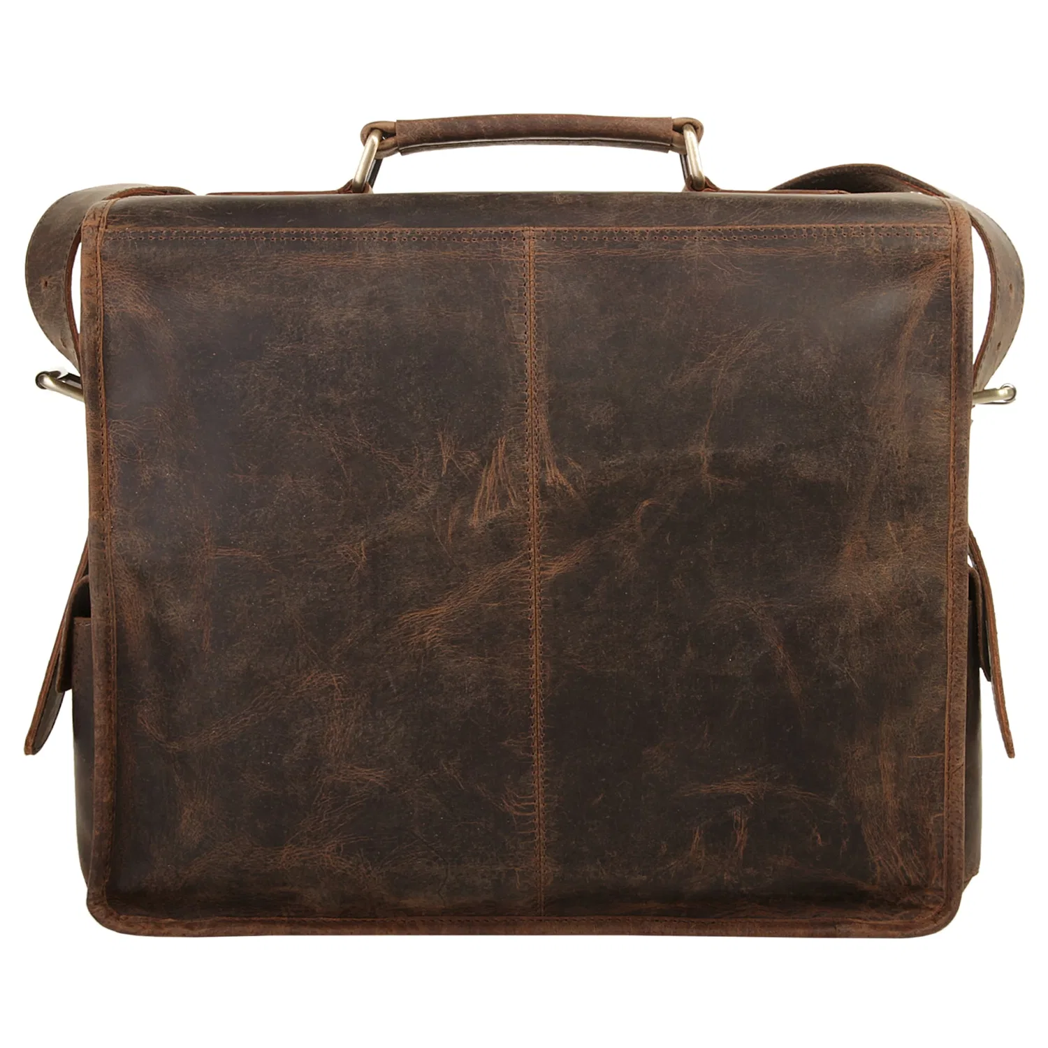 картинка Кожаный портфель A4 Bagan, Brown от магазина Одежда+