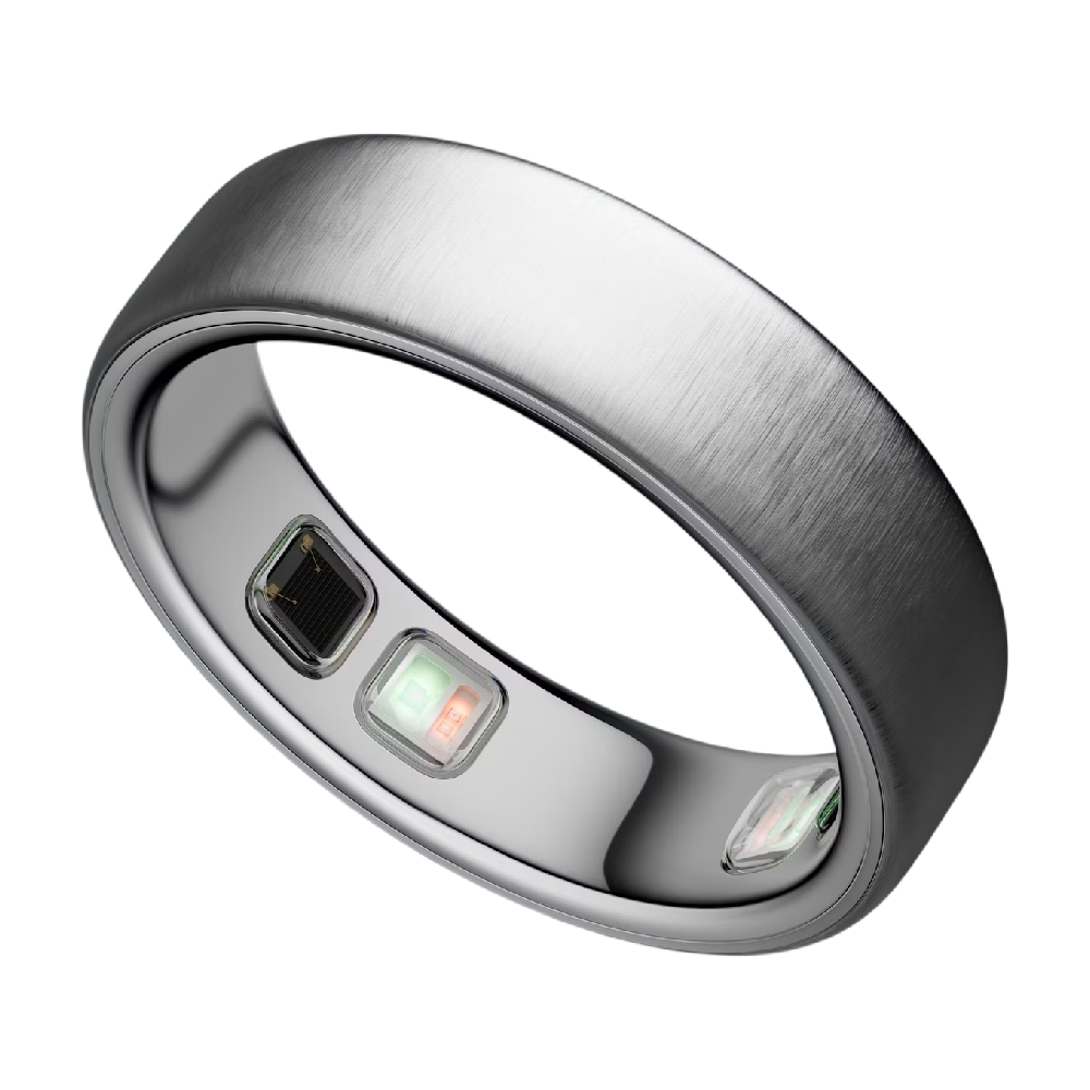 картинка Умное кольцо Oura Ring 5, US 7, Brushed Silver от магазина Одежда+