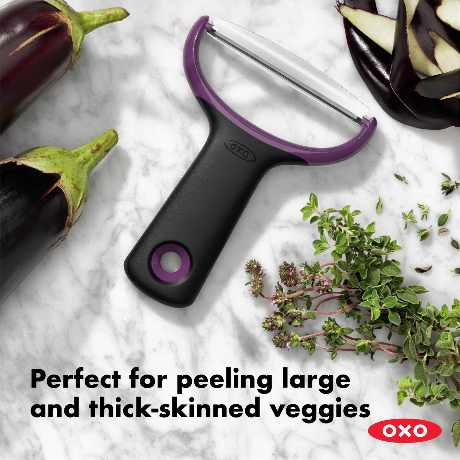 картинка Овощечистка для крупных овощей OXO Good Grips, Черный от магазина Одежда+