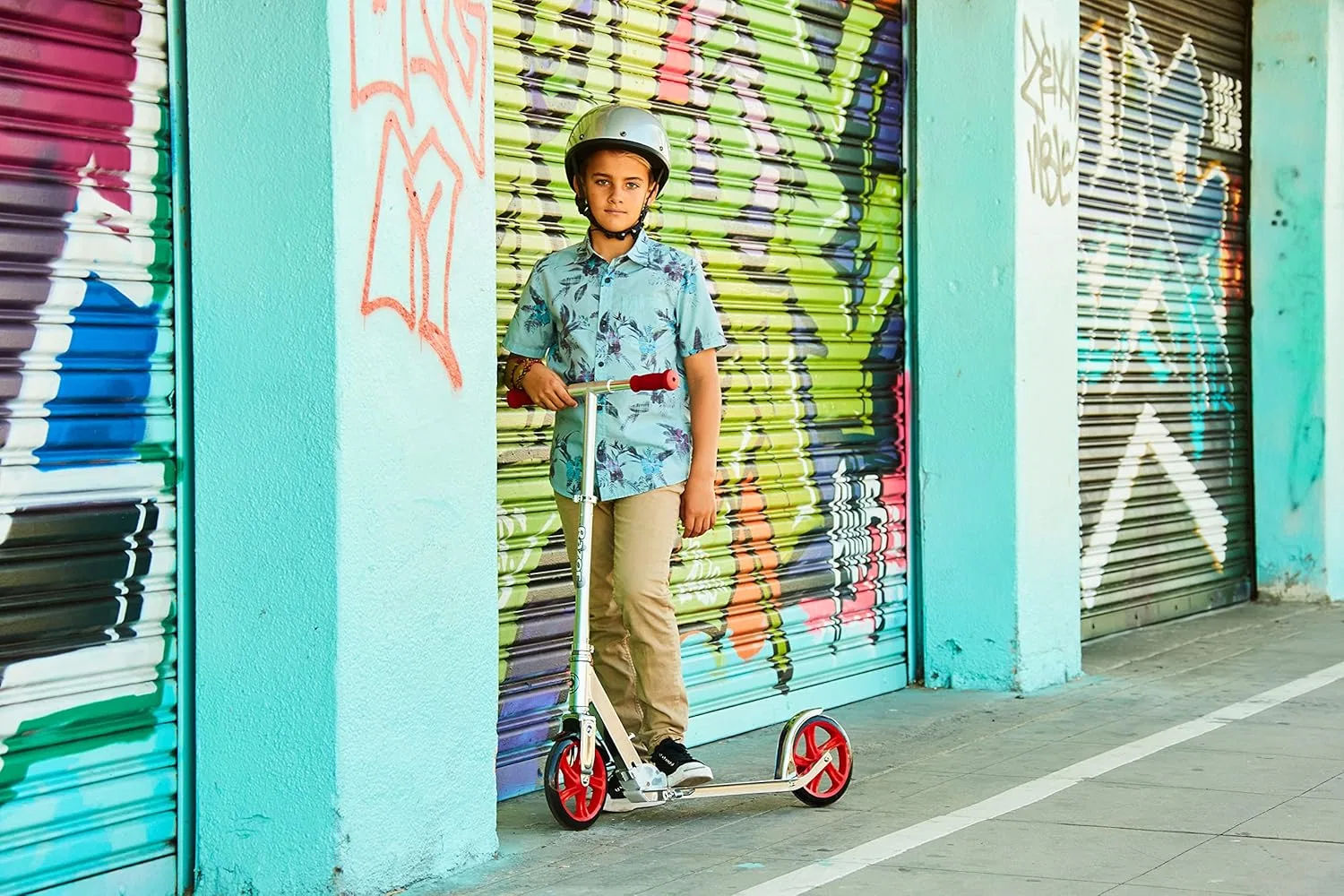 картинка Kick Scooter Razor A5 Lux, Blue от магазина Одежда+