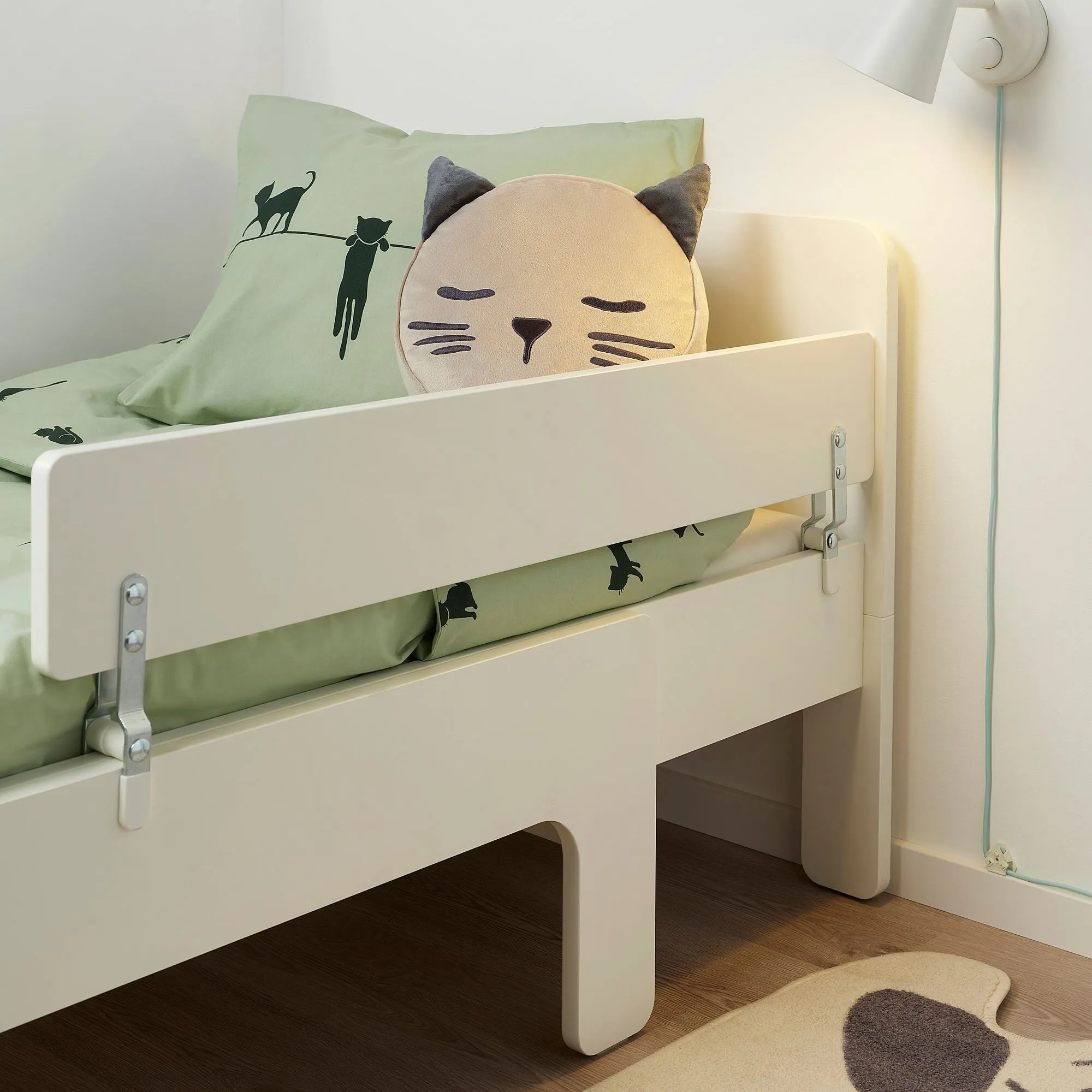 картинка Ограждение, белое, 96x15 см, NATTAPA IKEA от магазина Одежда+