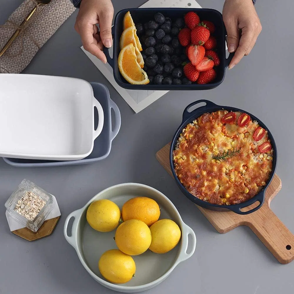 картинка Блюдо для запекания с двумя ручками, Pink от магазина Одежда+