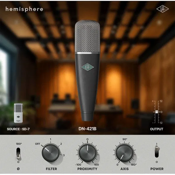 картинка Микрофон для томов, Universal Audio SD-7 от магазина Одежда+