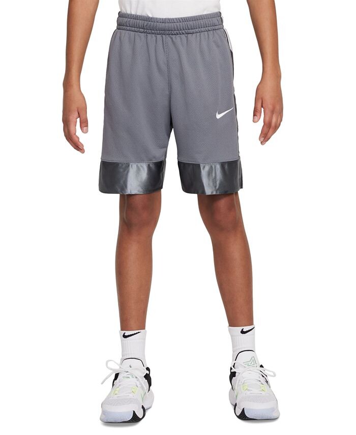 картинка Баскетбольные шорты Big Boys Elite Dri-FIT Nike, серый от магазина Одежда+