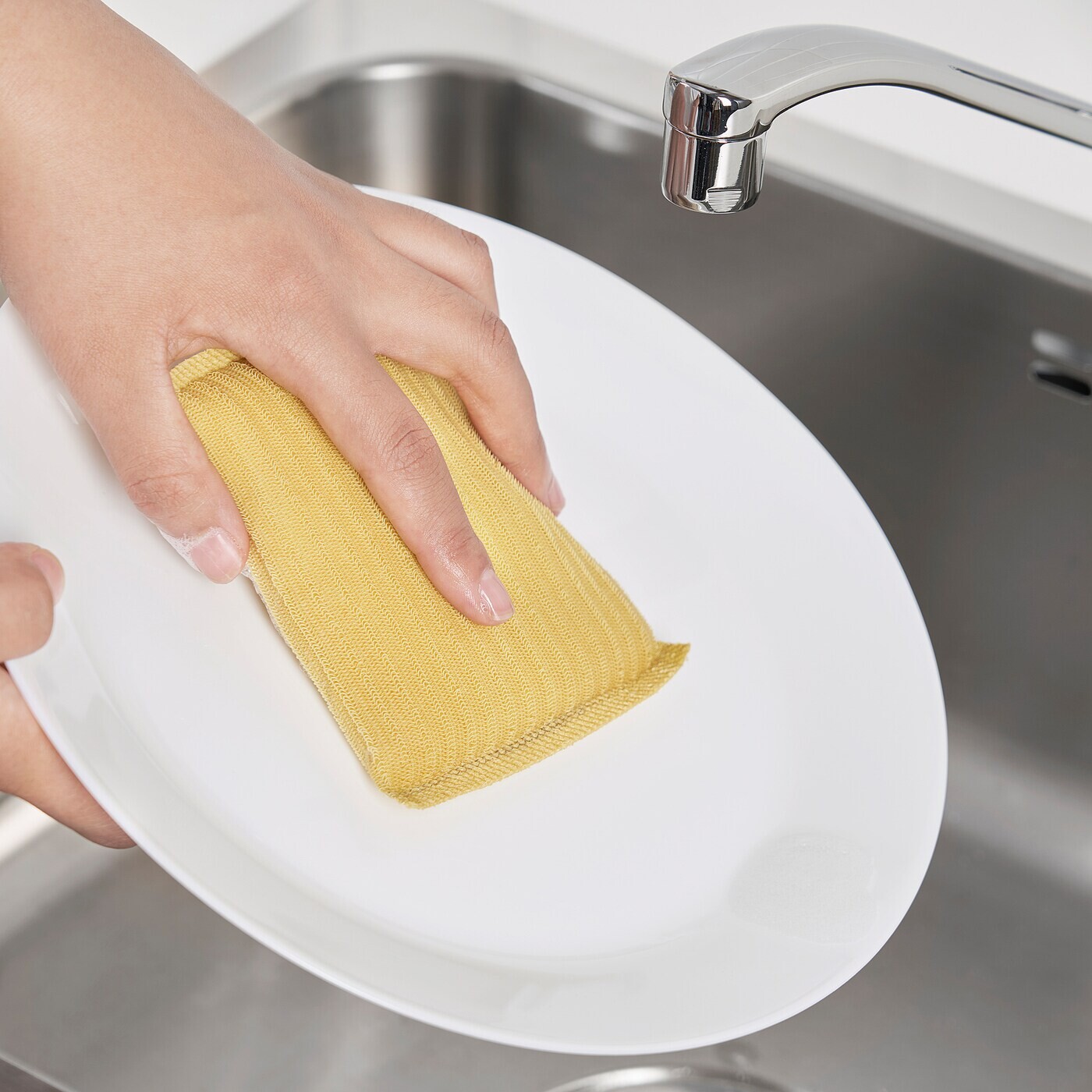 картинка Губка для чистки Ikea Pepprig, голубой/желтый/бирюзовый от магазина Одежда+