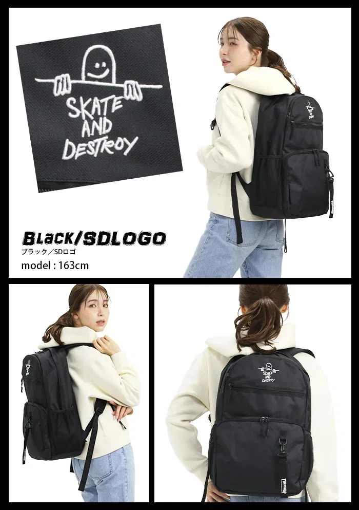 картинка Рюкзак «VJTH-0013» от Thrasher, Black/White от магазина Одежда+