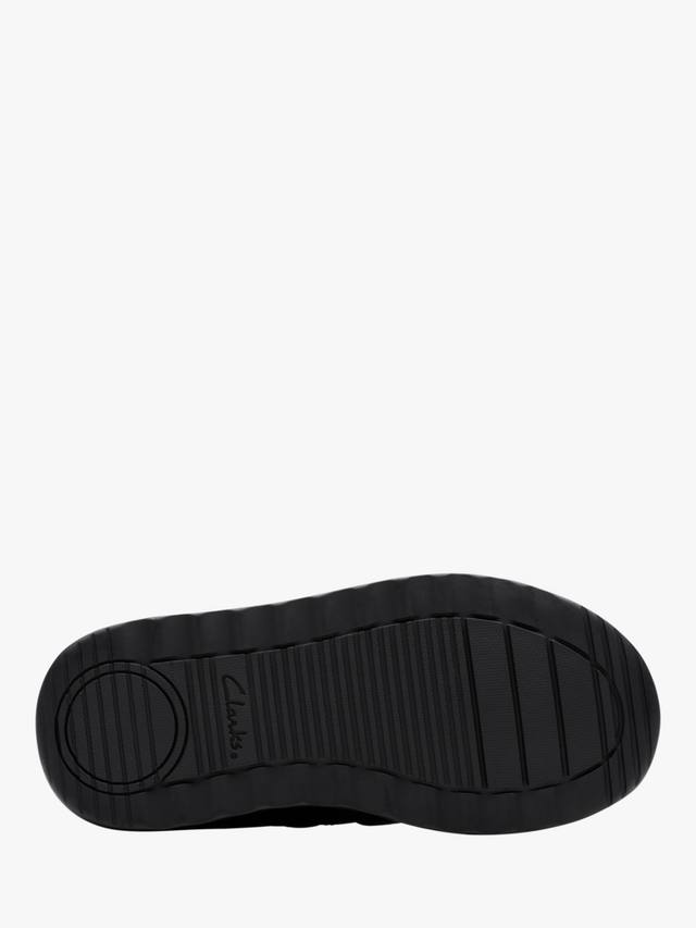картинка Школьные ботинки Clarks Daze Kick K Leather, кожаные, на липучке от магазина Одежда+