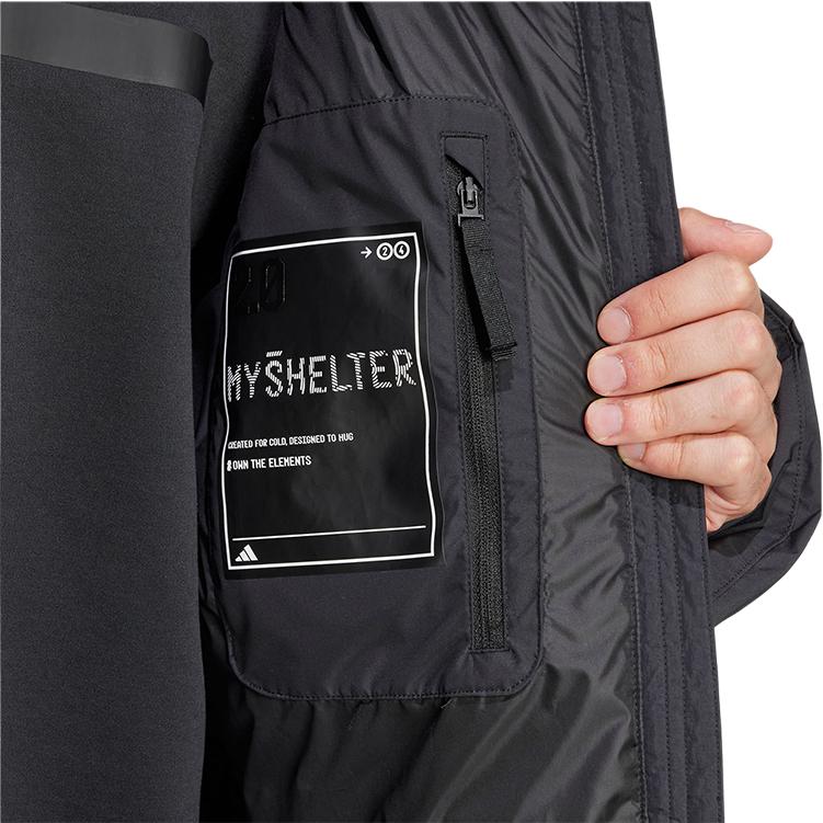 картинка Парка Adidas Myshelter Down, черный от магазина Одежда+