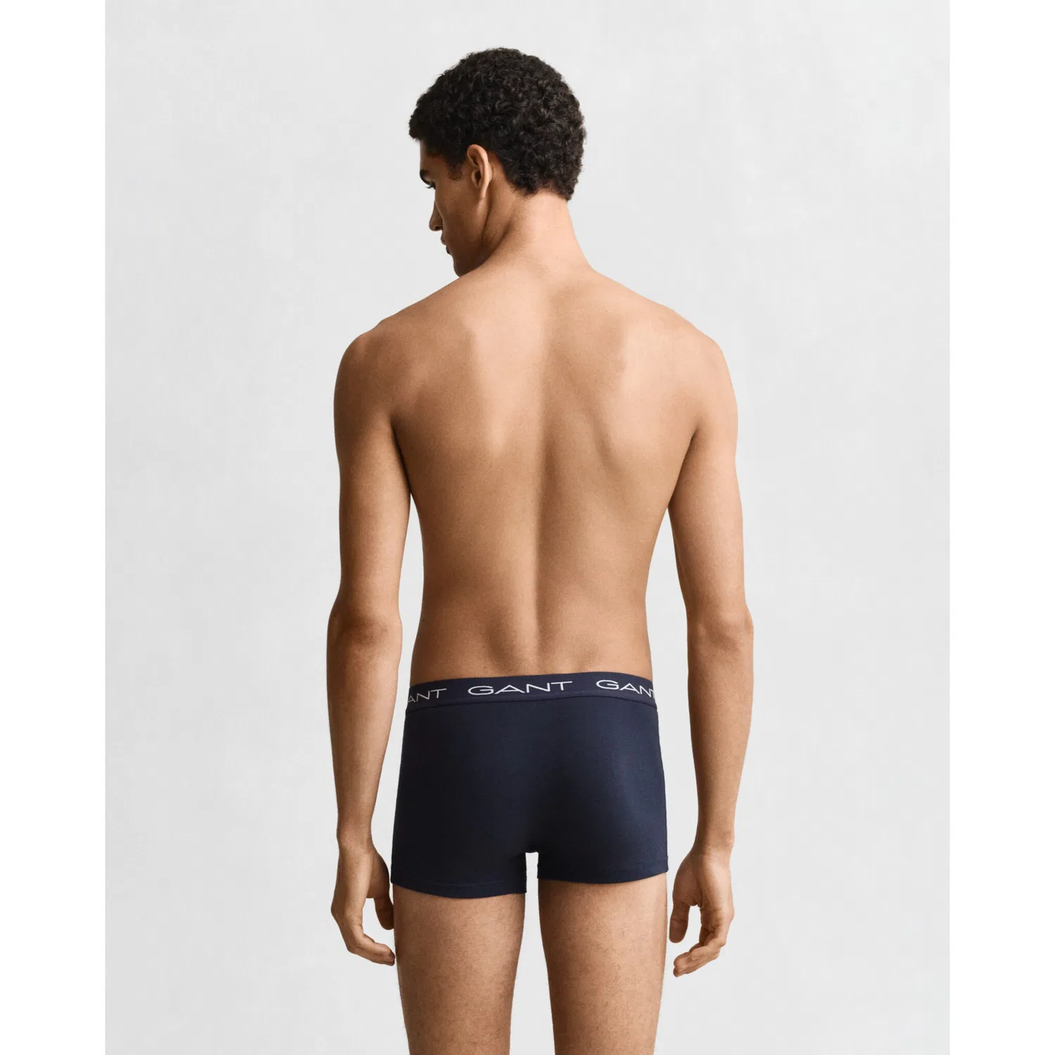 картинка Мужские трусы-боксеры из 3 предметов Gant, Navy Blue от магазина Одежда+