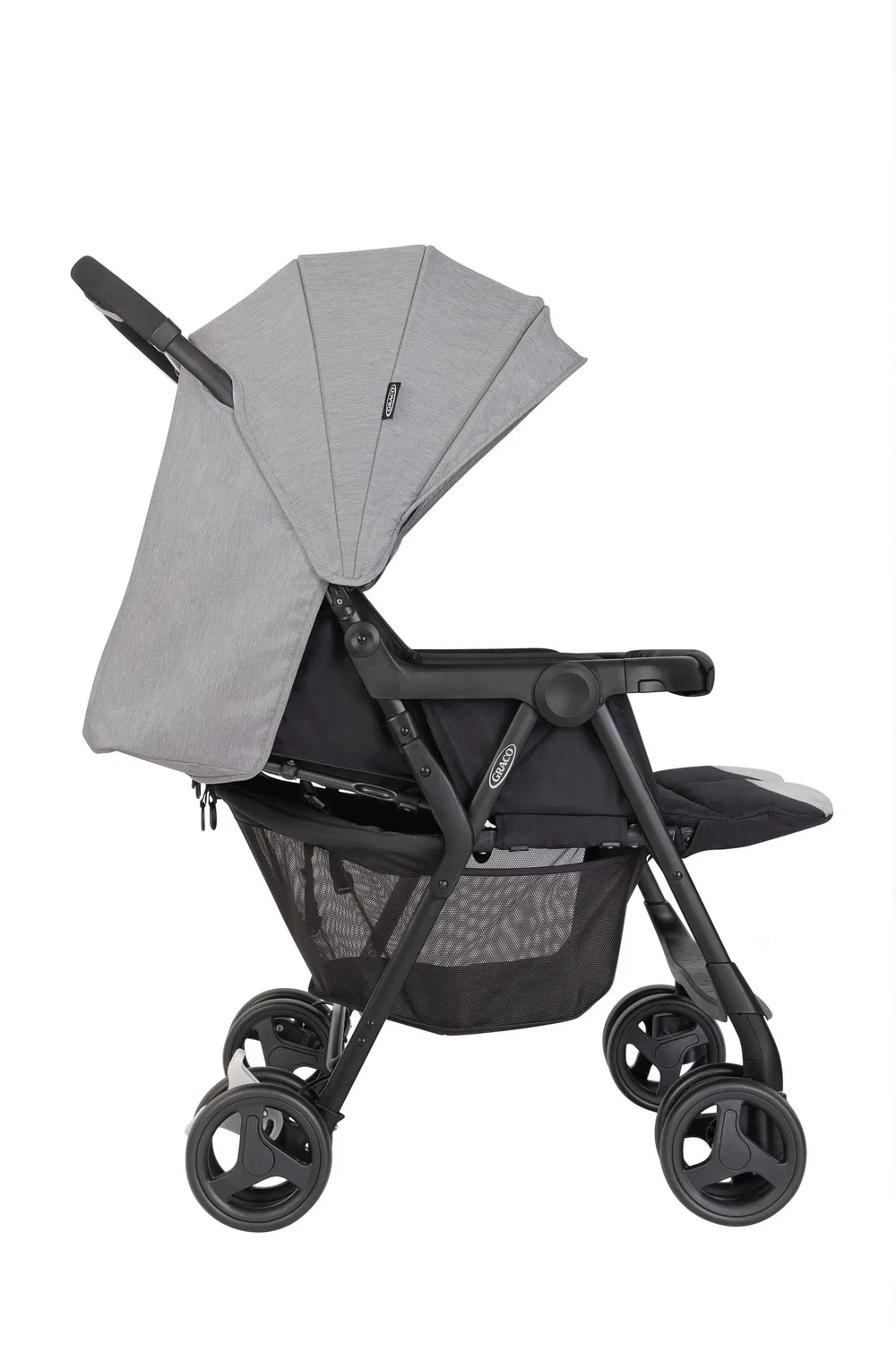 картинка Sibling car duorider steeple Graco, серо-черный от магазина Одежда+