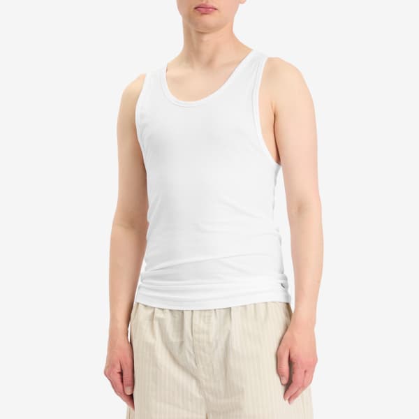 картинка Набор мужских маек Calvin Klein, 3 предмета, белый от магазина Одежда+