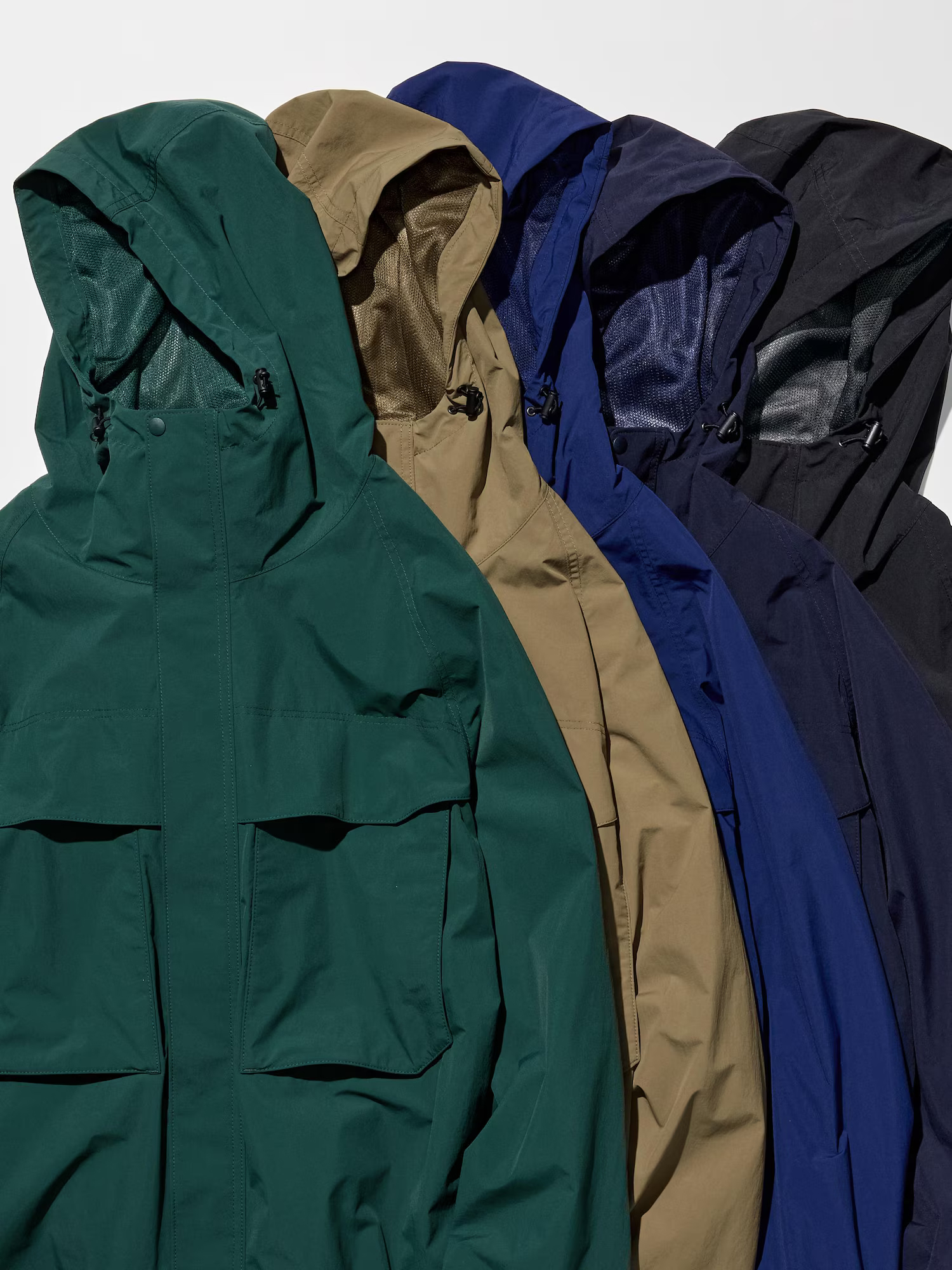 картинка Ветровка Uniqlo Unisex, 58 темно-зеленый от магазина Одежда+