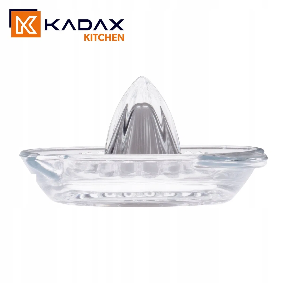 картинка Ручная соковыжималка для цитрусовых стеклянная KADAX, Transparent от магазина Одежда+