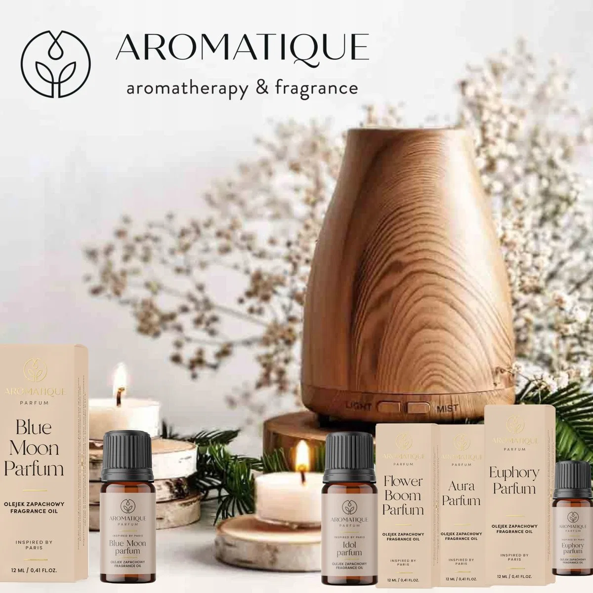 картинка Набор ароматических масел Aromatique, 12 мл от магазина Одежда+