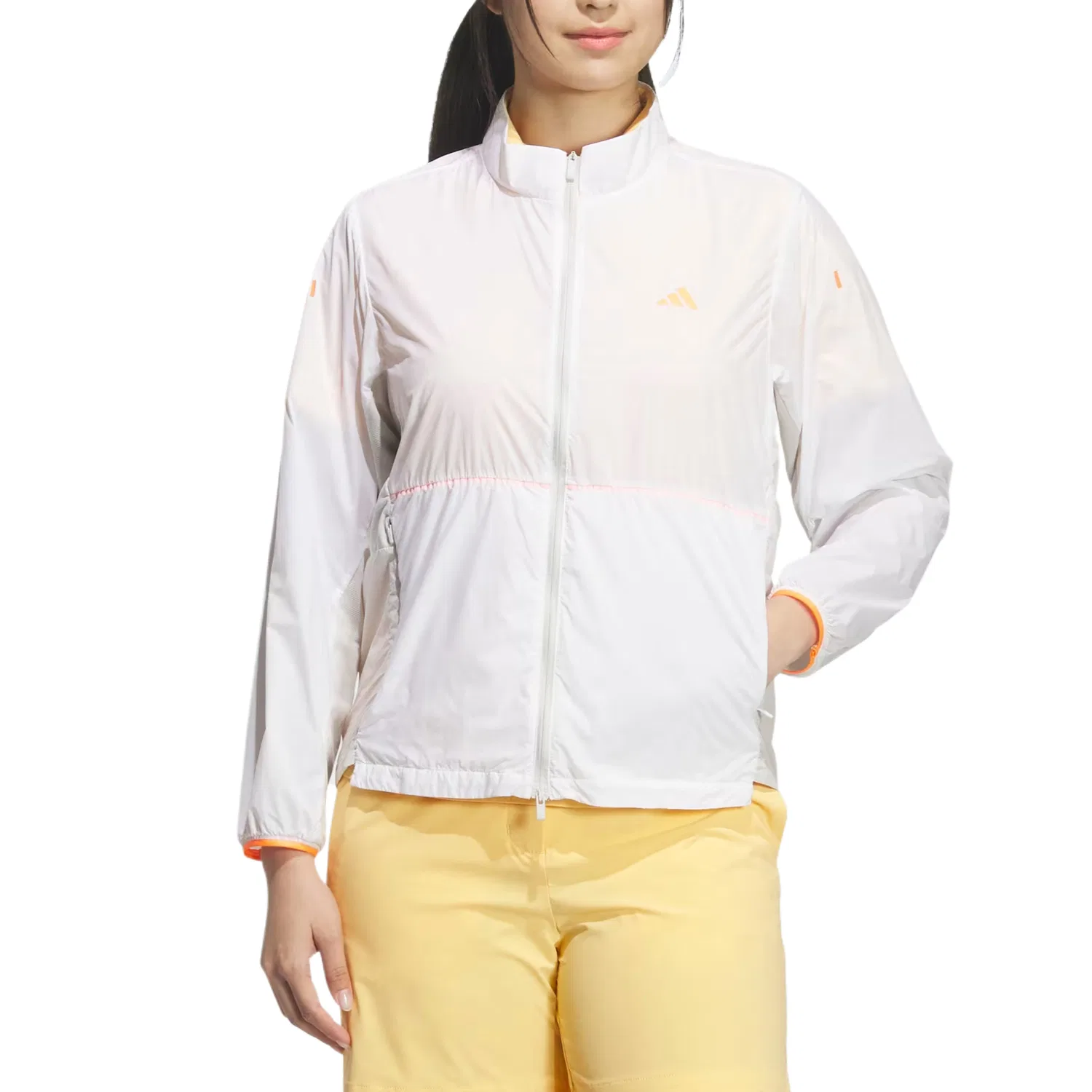 картинка Гольф-одежда женская Adidas White/Track Gray от магазина Одежда+