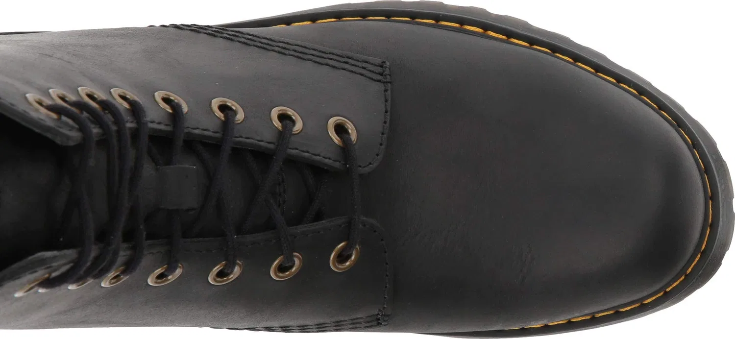 картинка Ботинки Dr. Martens Vonda 8 Eye Boot, кожаные, черные от магазина Одежда+
