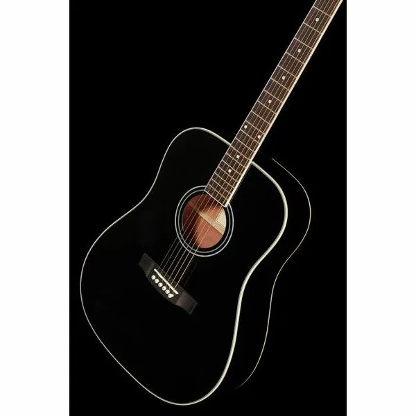 картинка Акустическая гитара Harley Benton D-120LH BK, Black от магазина Одежда+