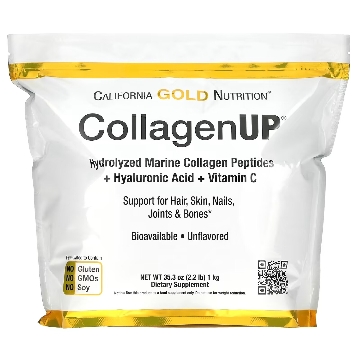 картинка Коллаген California Gold Nutrition, 1000 г от магазина Одежда+