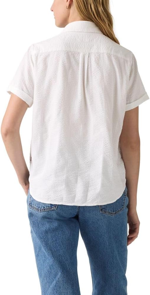 картинка Рубашка Levi's Darlene Short-Sleeve, белый от магазина Одежда+
