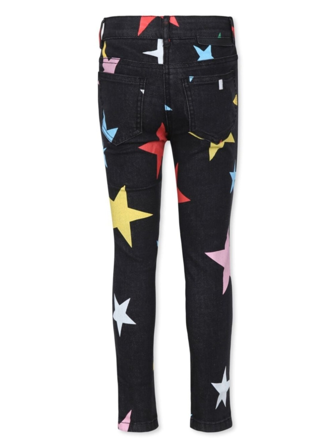 картинка Stella McCartney Kids джинсы со звездным принтом, черный от магазина Одежда+