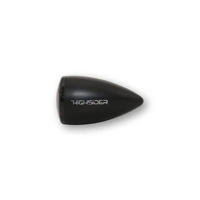 картинка Поворотник HIGHSIDER APOLLO BULLET LED, черный, Schwarz от магазина Одежда+